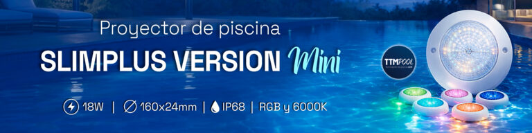 Proyector piscinas Slim Plus Mini