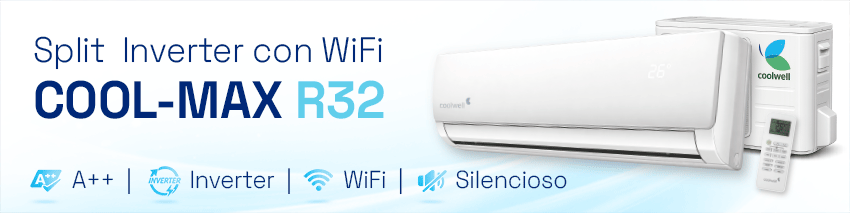 Aire acondicionado inverter Cool Max R32