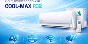 Aire acondicionado 3500 frigorías inverter COOL-MAX R32 con WiFi de Dielmo