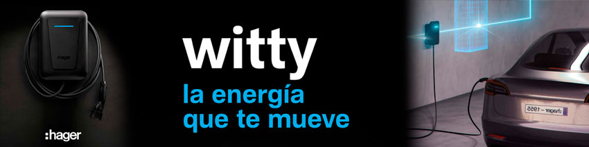 Puntos de carga Witty Hager